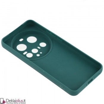 Liquid Air guminis žalias dėklas - su kameros apsauga (Xiaomi 15 Ultra)